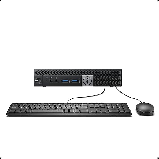 Dell Optiplex 7040 Micro Tower, Intel Core i5-6500T, 8 GB Memory, 256 GB SSD, WIFI, Windows 10 Pro (Renewed)
