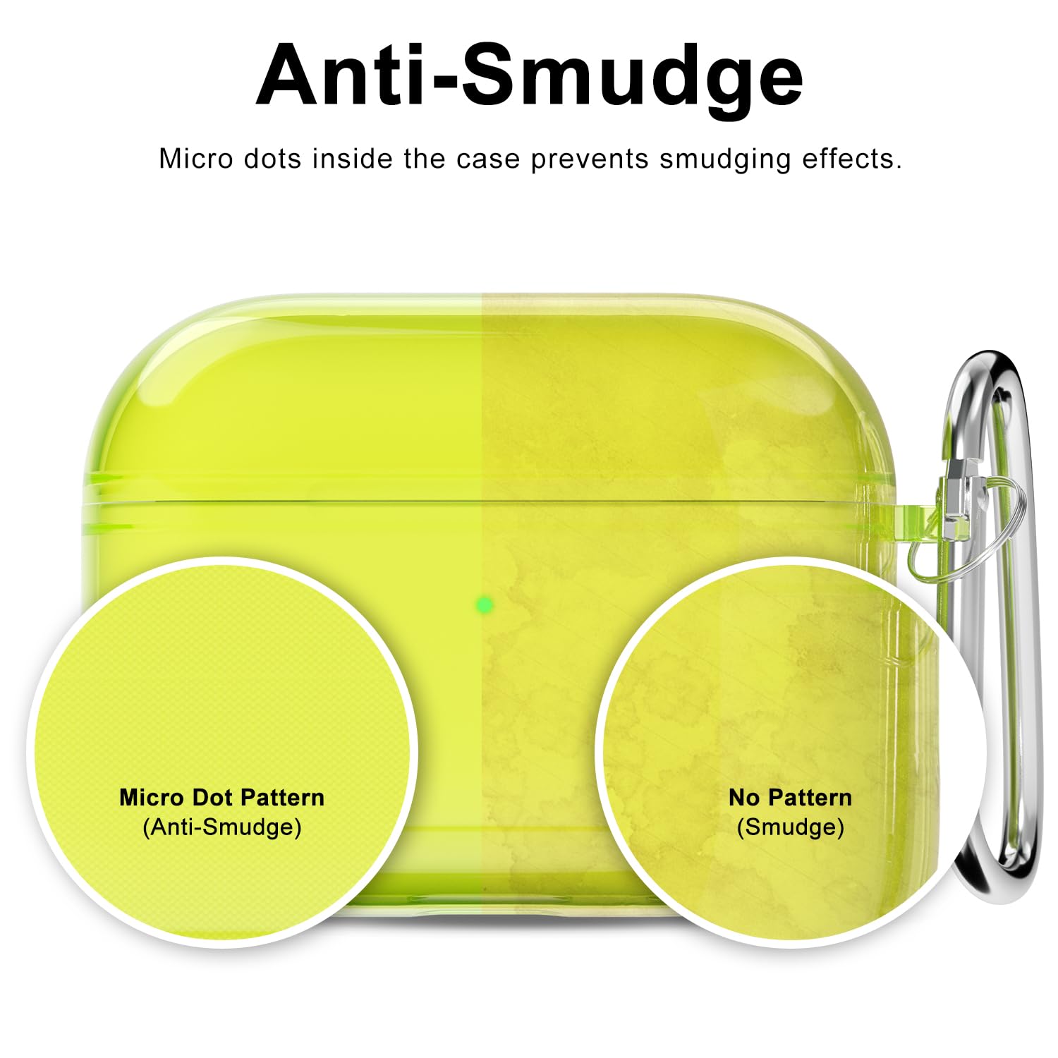 Svanove for Airpods 4 Case Clear Hard, Transparent Simple Cute Airpods 4th Generation Case with Keychain, Girly Y2k Aesthetic Trendy Airpods Cover Accessories for Women Girl, Neon Hot Pink — view 66