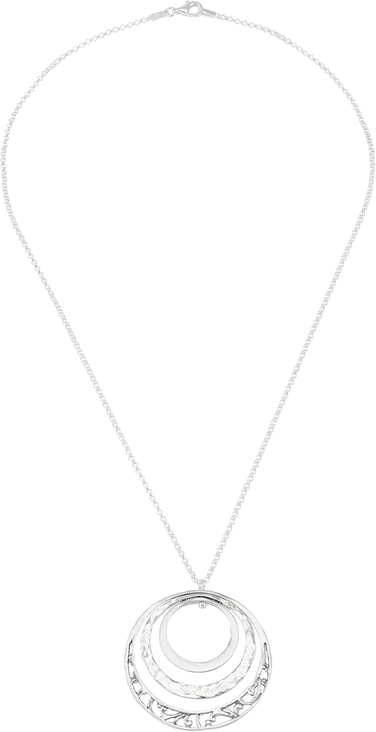 Silpada 'Parades' Sterling Silver Pendant Necklace, 16" + 2" - Image 3