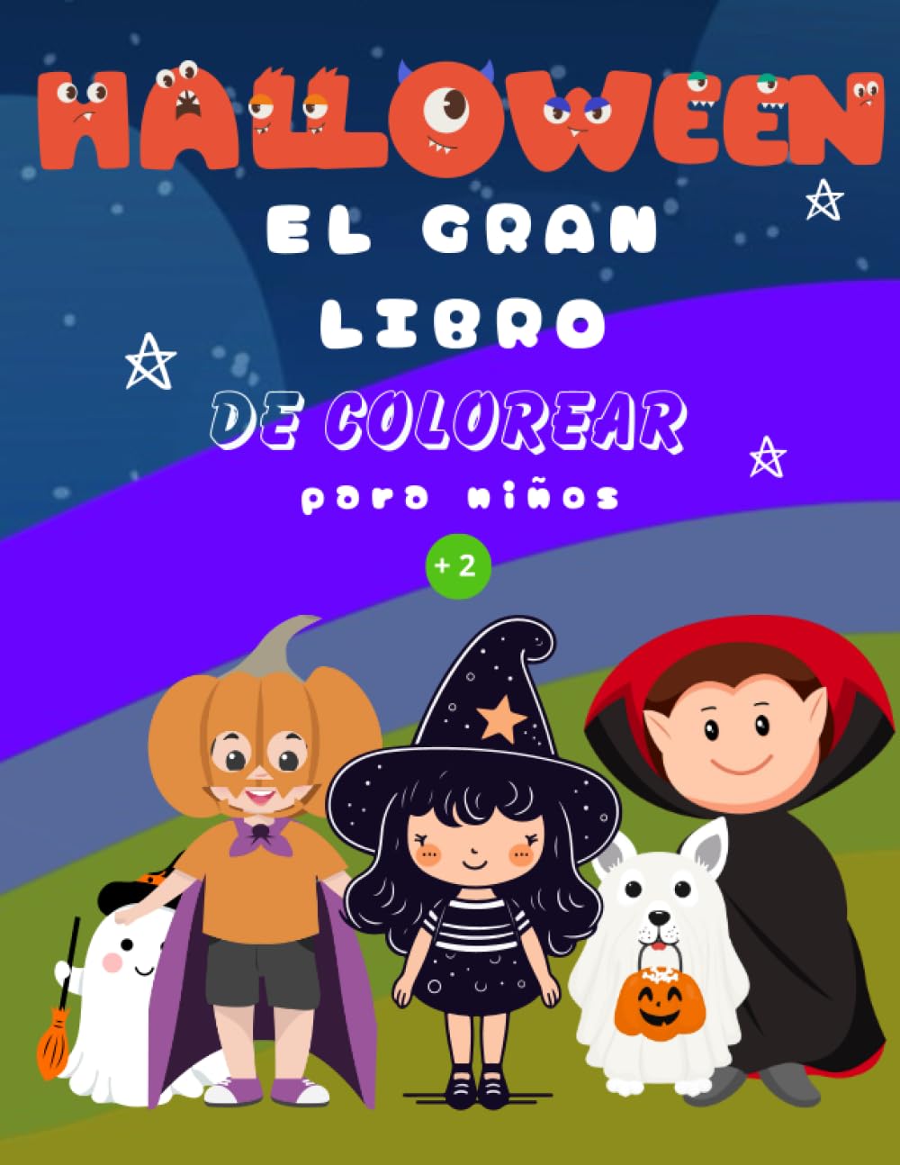 Halloween: EL Gran Libro de colorear para niños