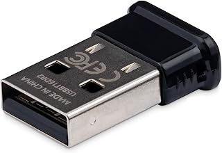 StarTech.com Bluetooth Adapter - Mini USB Adapter - Bluetooth 2.1 - Class 1 EDR - Bluetooth Receiver (USBBT1EDR2)