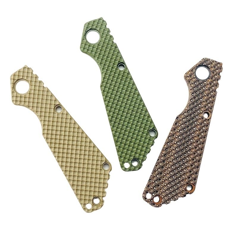 Echeson 1 Piece Custom G10 Scales Fits for Strider SNG New Version, CNC Handle Patch DIY Accessory(Green)