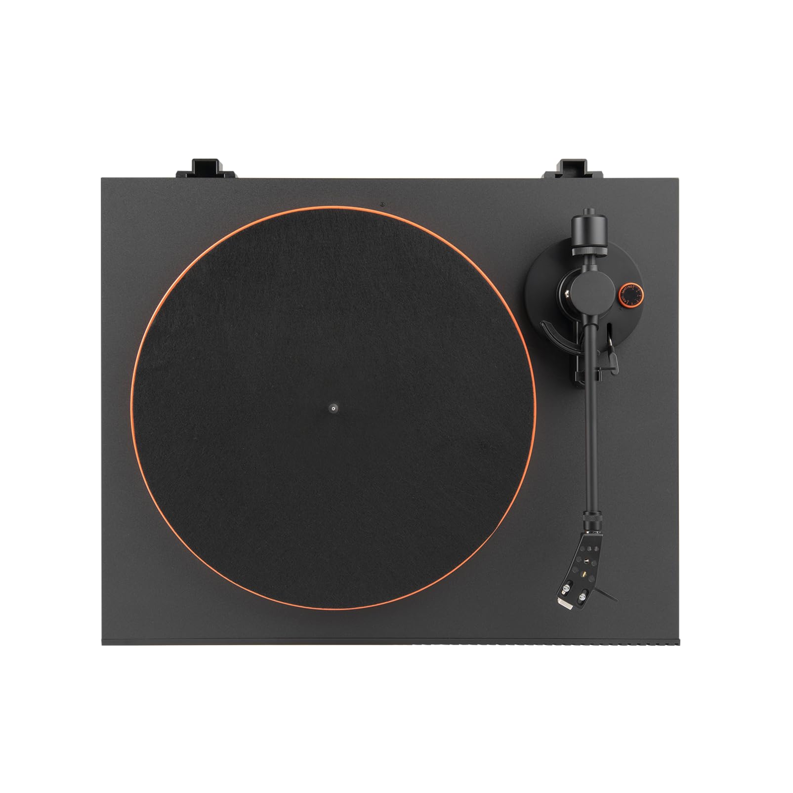 JBL Spinner BT – Hochwertiger Schallplattenspieler mit Bluetooth und aptXTM HD – Schwarz und Orange