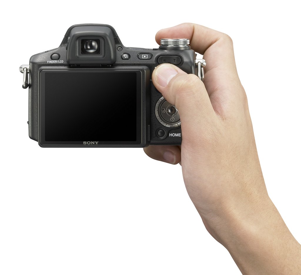 Sony H50 Digital Camera - Black (9.1MP, 15x Optical Zoom) 3 inch