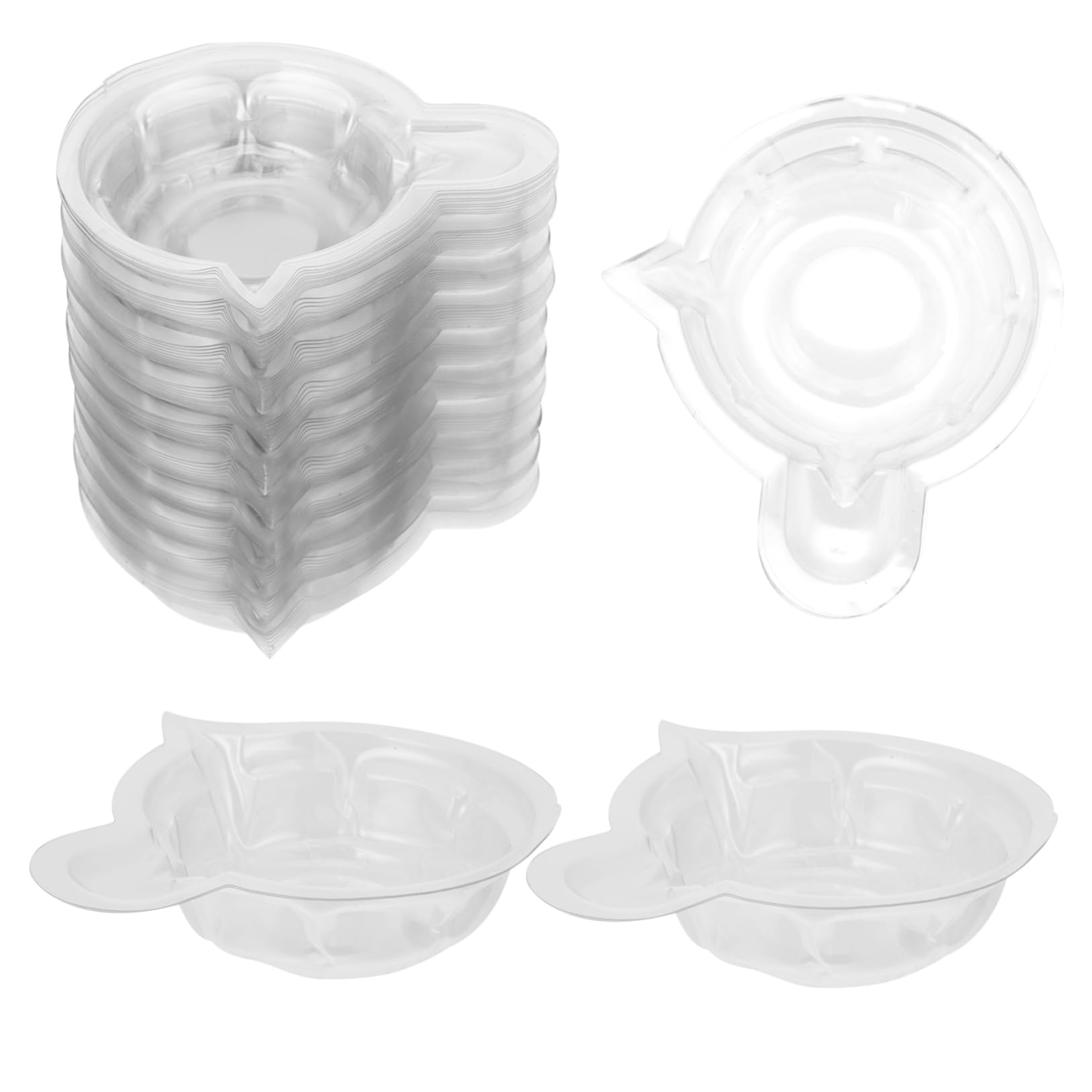 Didiseaon 1000pcs Disposable Pee Cups for Women Female Outdoor Handle Pathology Test Containers