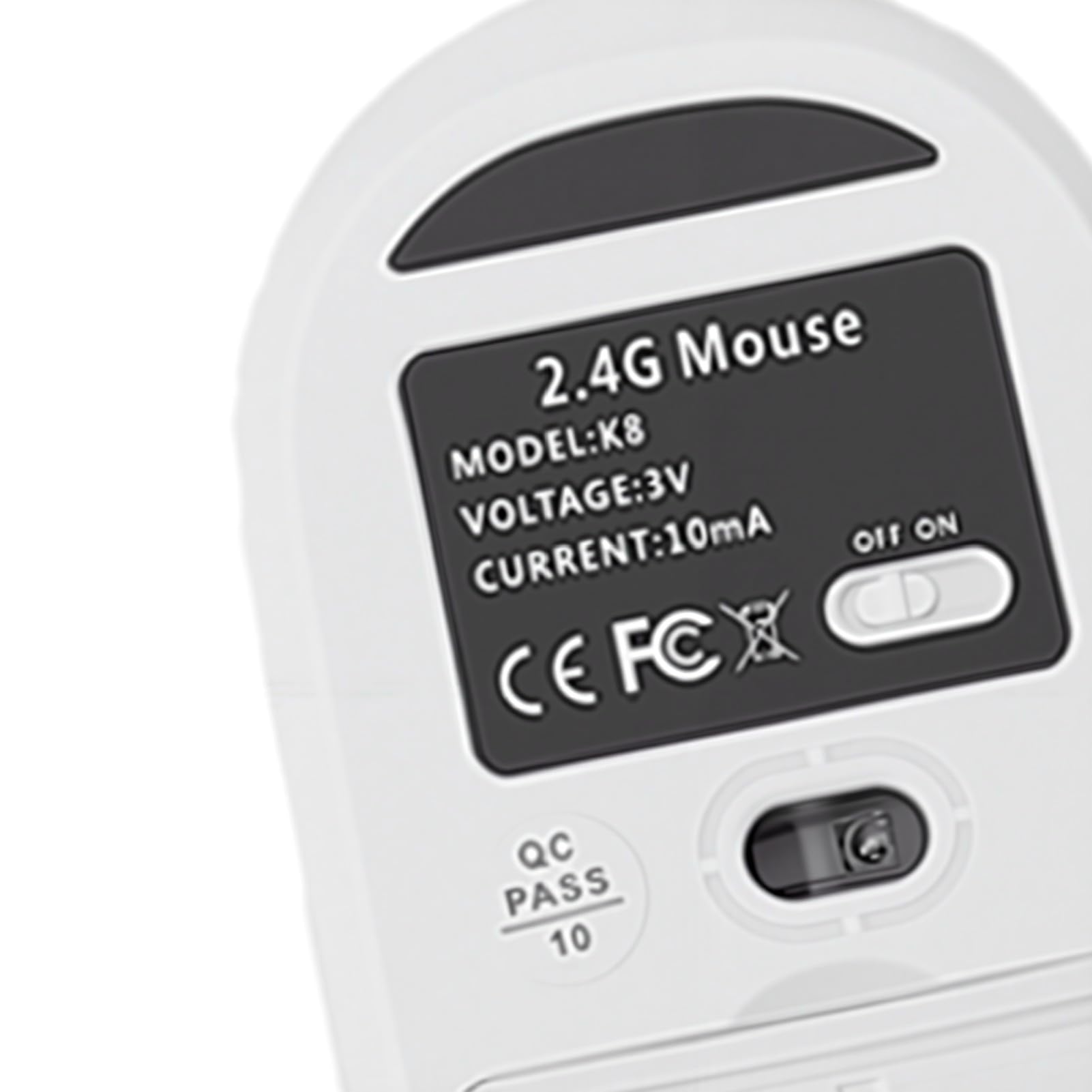 Sxhlseller Zestaw Bezprzewodowej Klawiatury i Myszy, Duży Nadruk, 2,4G, | Duży, Pogrubiony Nadruk Klawiszy, Współdzielony Odbiornik USB 2,4G, Funkcja Plug Play, Ciche Pisanie, Dwukolorowa