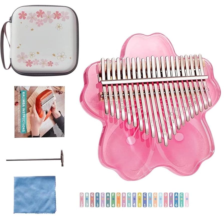 Amazon | Yyiingkku カリンバ 17 / 21キー Kalimba 桜の外観