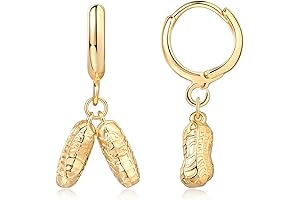 Gold Snoopy Earrings: Perfect for Peanuts Lovers