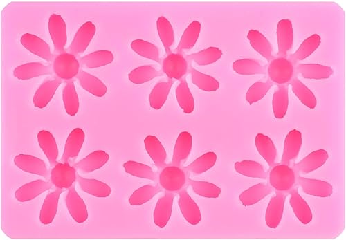 Vista 55 de Zixiang Molde de caramelo de flores de rosa, moldes de fondant de hojas, moldes de flores de peonía, moldes de silicona para azúcar, manualidades