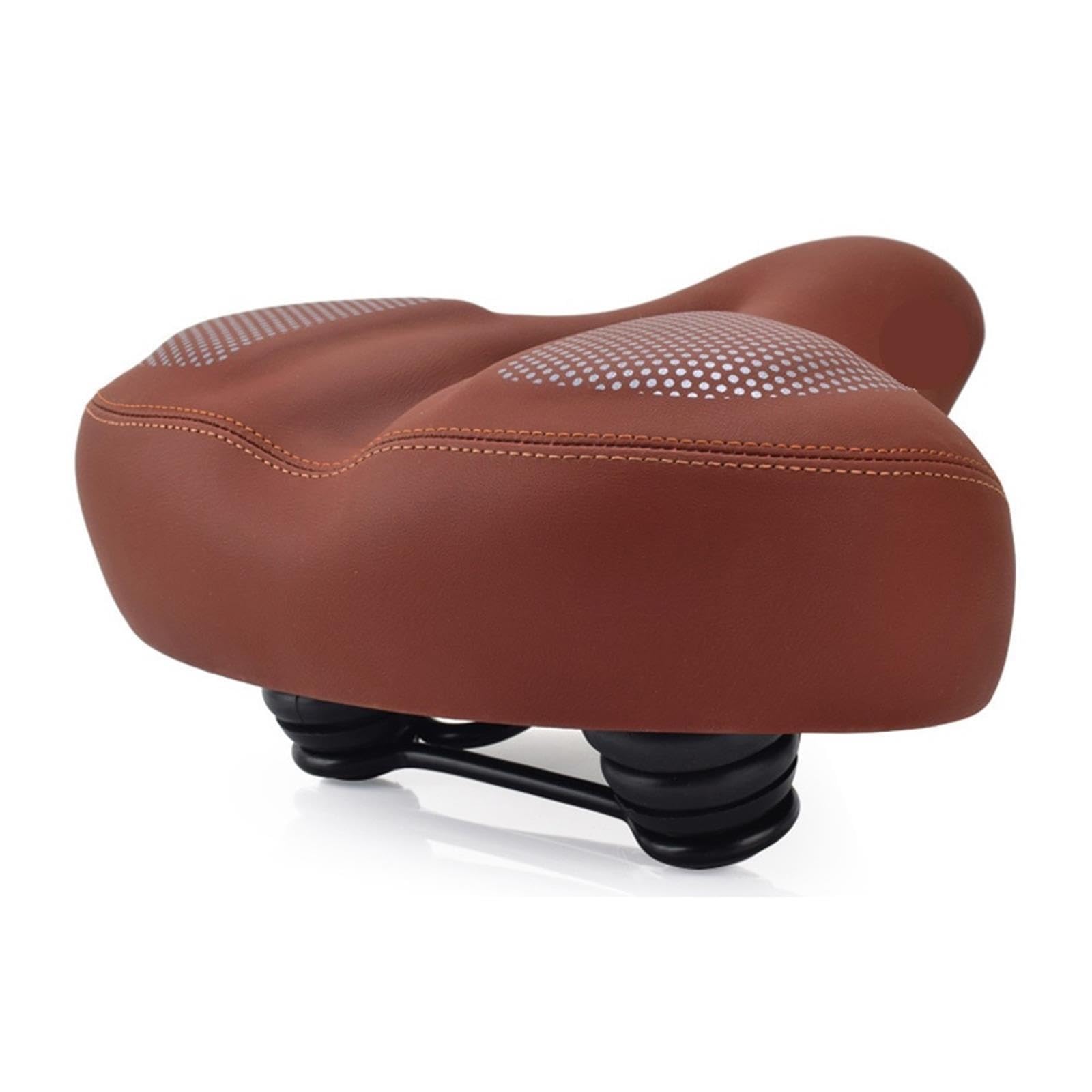Genérico Asiento de Bicicleta Grande, Acolchado Extra Suave