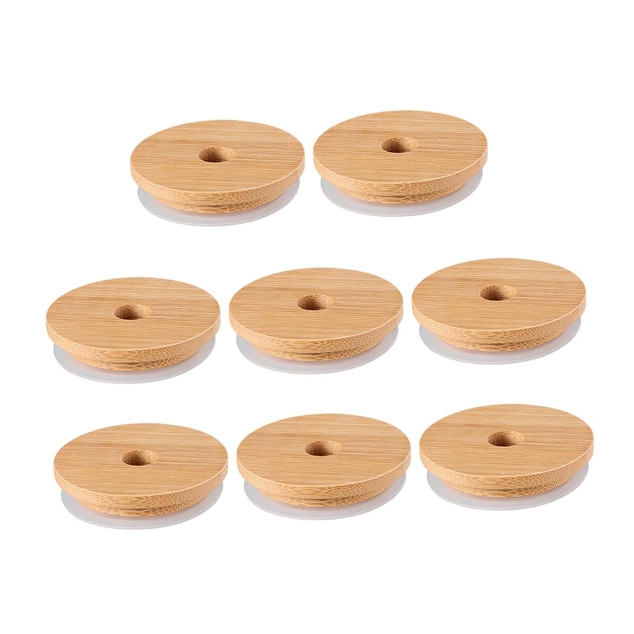 JTRRDDEW 8 Pcs Jar Lid Bulk Jars Storage Canning Jar Lids Tumbler Lids Sippy Cup Lid Jar Covers Regular Mouth Jar Canning Jar Covers Soda Can Cover Jar Lid Can Lid Mechanical Repair