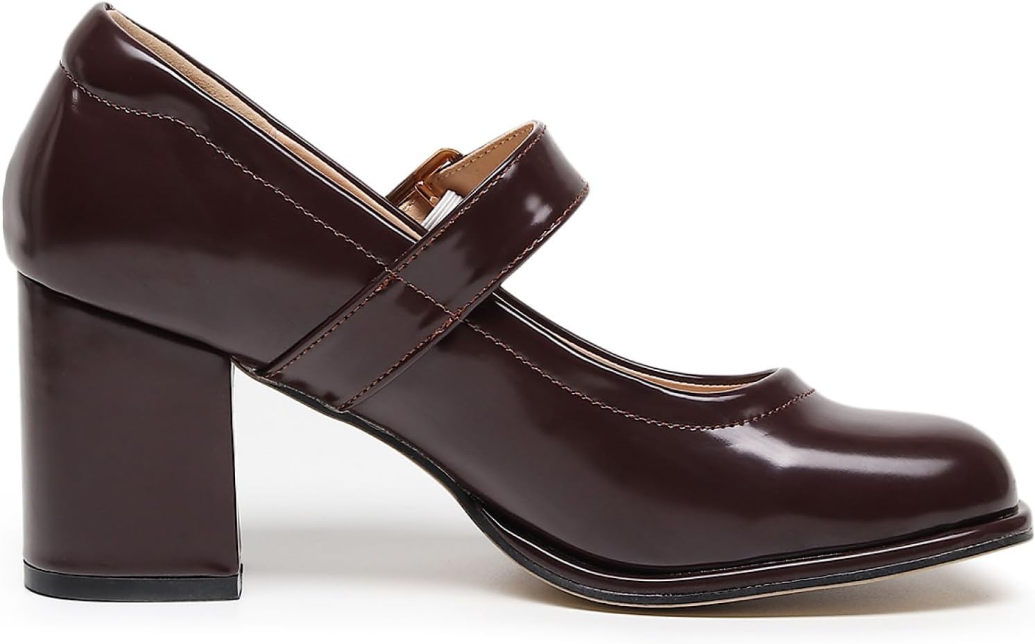 VenusCelia Women's Mary Jane Pump Heeled Shoe - Image 3