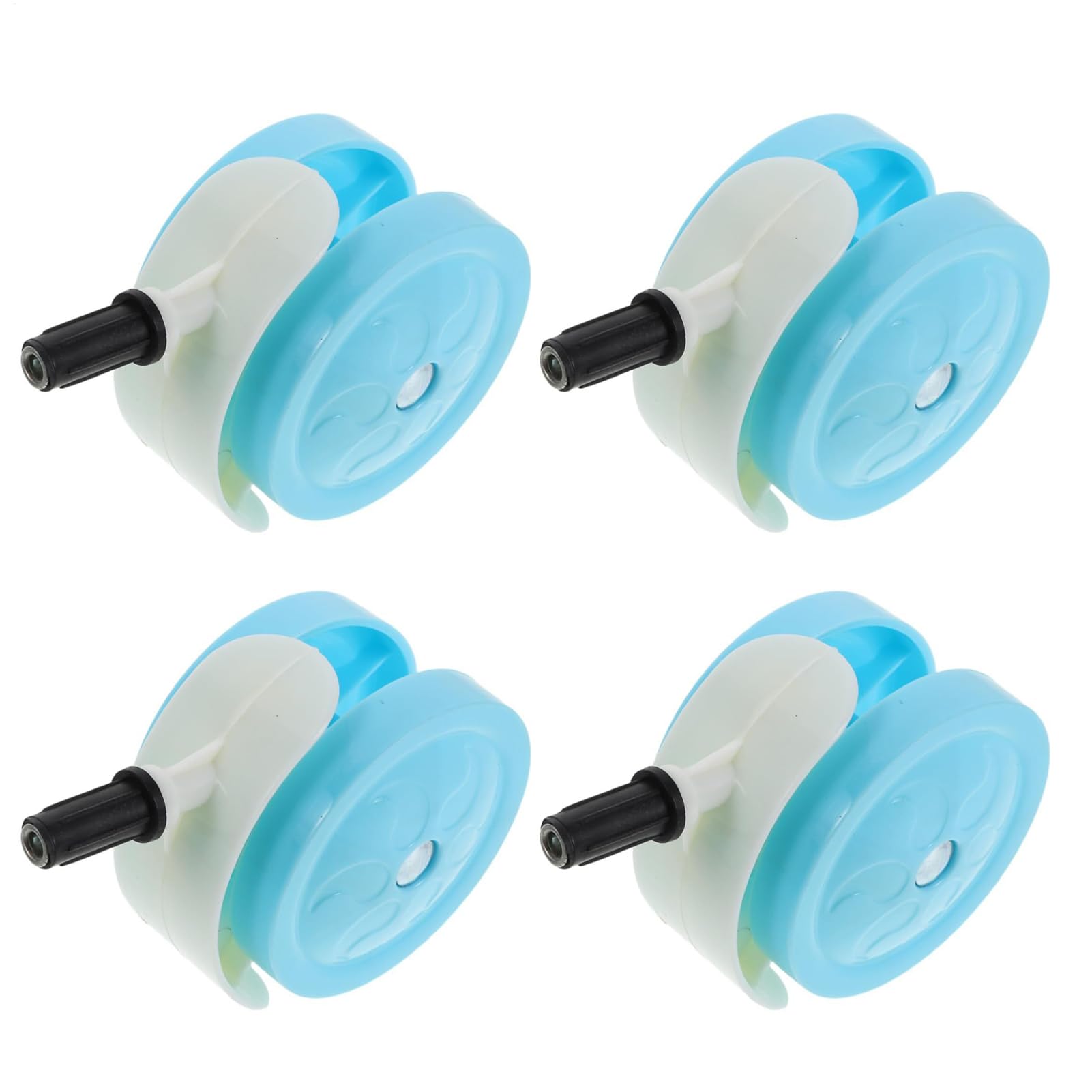 Wheels For Stroller- Replacement Castors For Wheelchair | 4 Pieces Replacement Wheels | Stroller Swivel Casters For Baby Tricycle Walker Living Room Outdoor, Pushchair Accessories