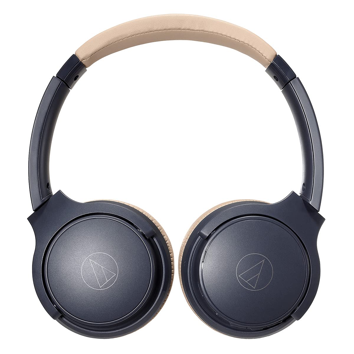 Audio-Technica ATH-S220BTNBG Wireless On Ear Headphones, Navy Beige