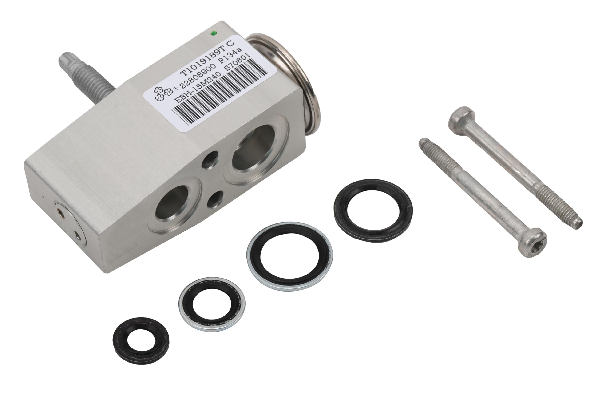 gm Genuine Parts 15-51325 Air Conditioning Thermal Expansion Valve Kit With Valve Seals, Valve, Stud, And Bolts