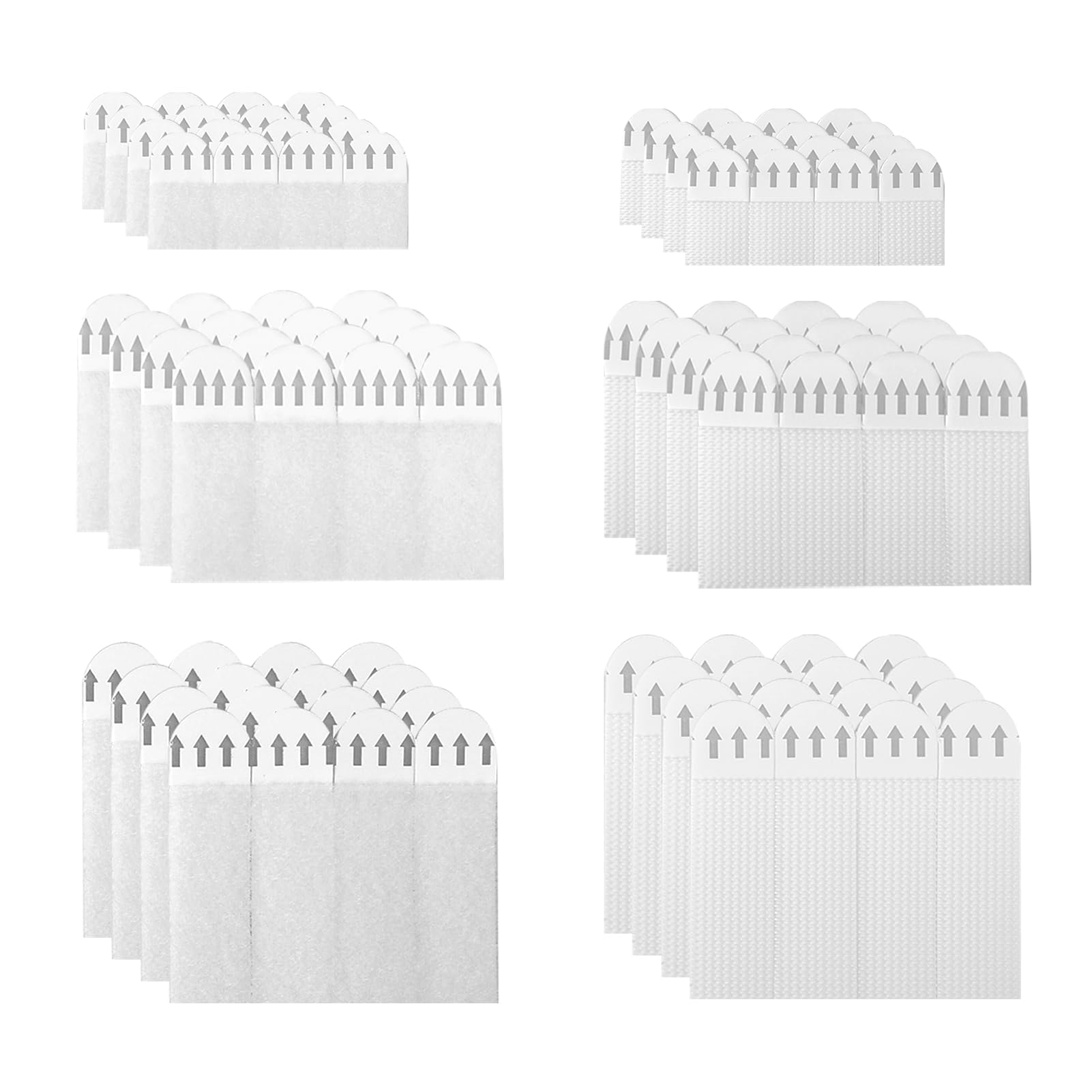 Languettes Accroches Tableaux sans Percer, Bandes Suspension Résistantes à l'Eau, Attaches Adhésives Amovibles 36 Paires (72 Bandes)