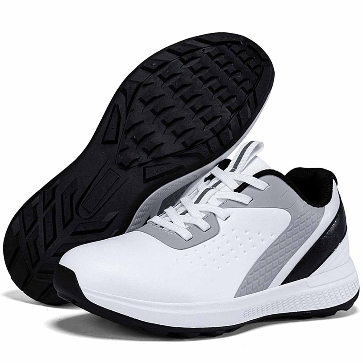 Chaussures de Golf imperméables Hommes, sans Crampons
