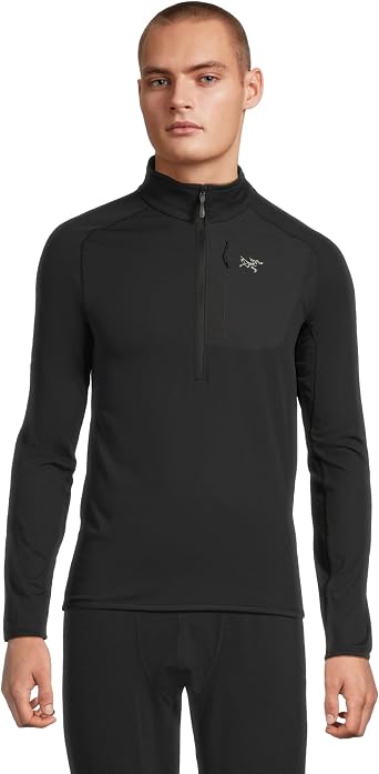 Arcteryx Mens Delta 1/2 Zip Black XX-Large