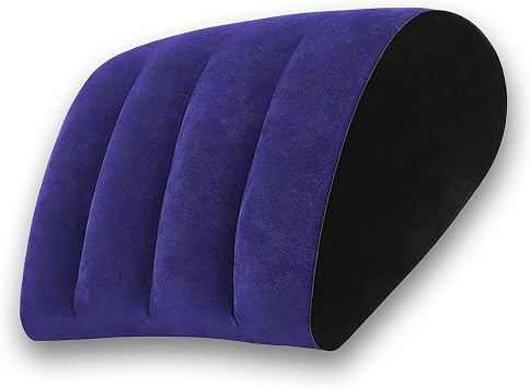 Portable Wedge Pillow Inflatable Cushion - Body Positioners for Legs and Back Support for Sleeping,Reading and Rest,Use in Bed, Travel, Camping Or Office