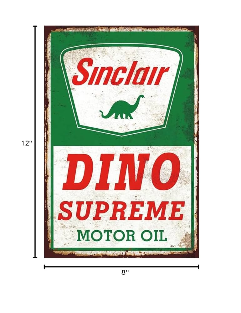 Sinclair アメリカンオイル缶 Sinclair アメリカンオイル缶 Vintage Sinclair Rocker Oil Can