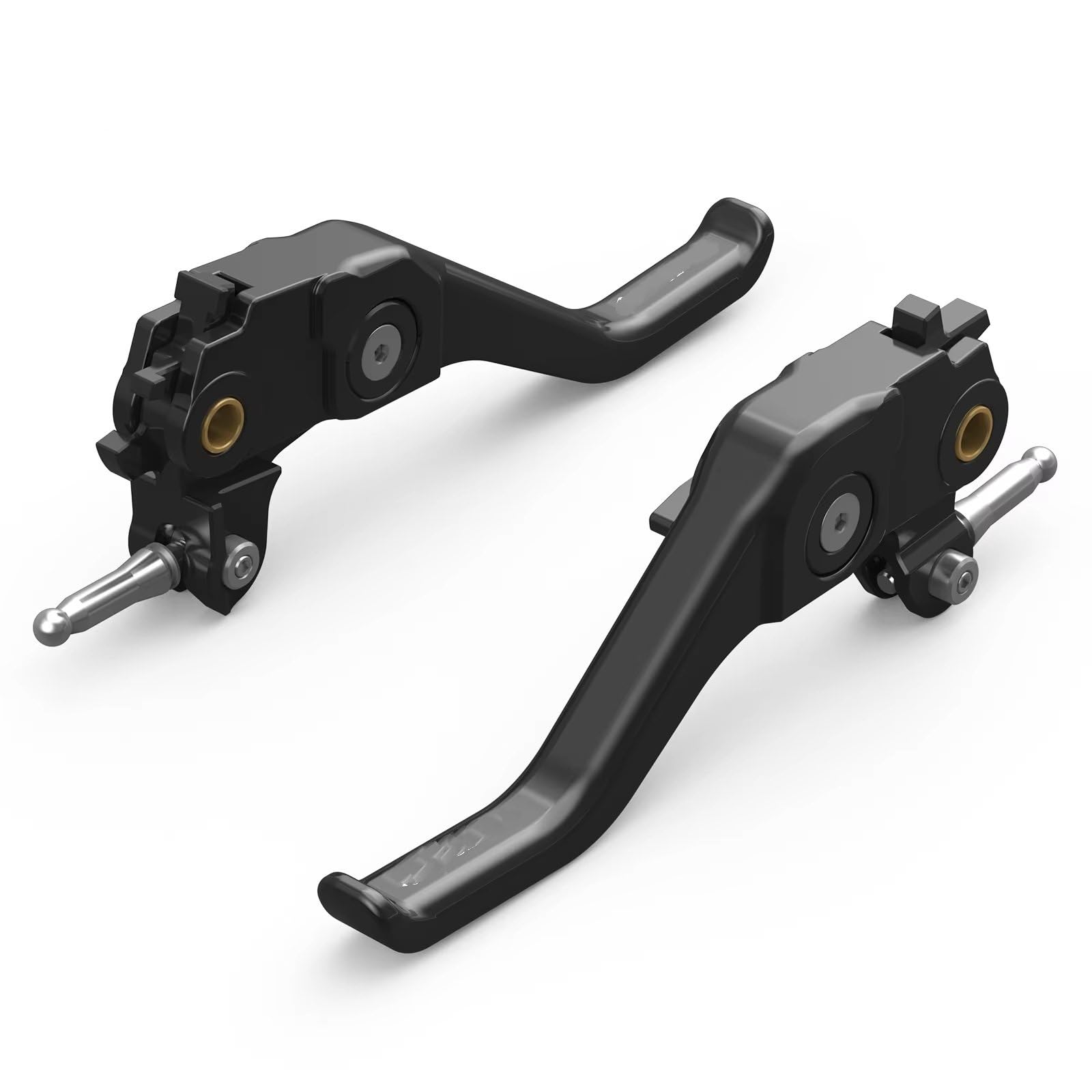 Naojino Brake Clutch Levers for R1200R for R1200RS for R1200RT 2014-2018 for R1250R for R1250RS for R1250RT 2018-2024 Motorcycle Shorty Brake Clutch Handle Lever(Black)