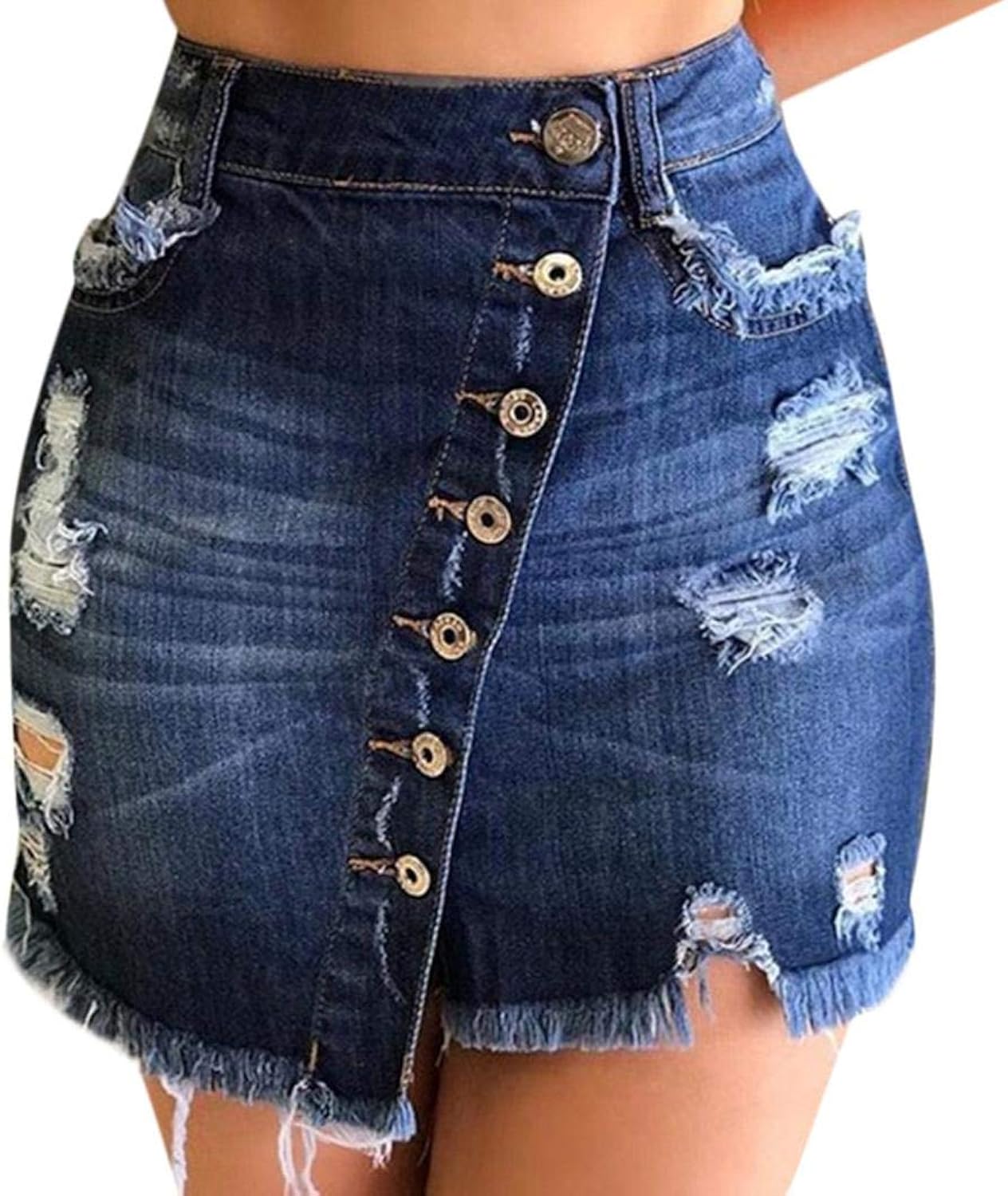 MBBYLIVES Gonna di Jeans, Gonna Donna Eleganti Gonna A Trapezio Gonne Corte Sexy Minigonna Jeans Denim MBBYLIVES Gonna di Jeans, Gonna Donna Eleganti Gonna A Trapezio Gonne Corte Sexy Minigonna Jeans Denim