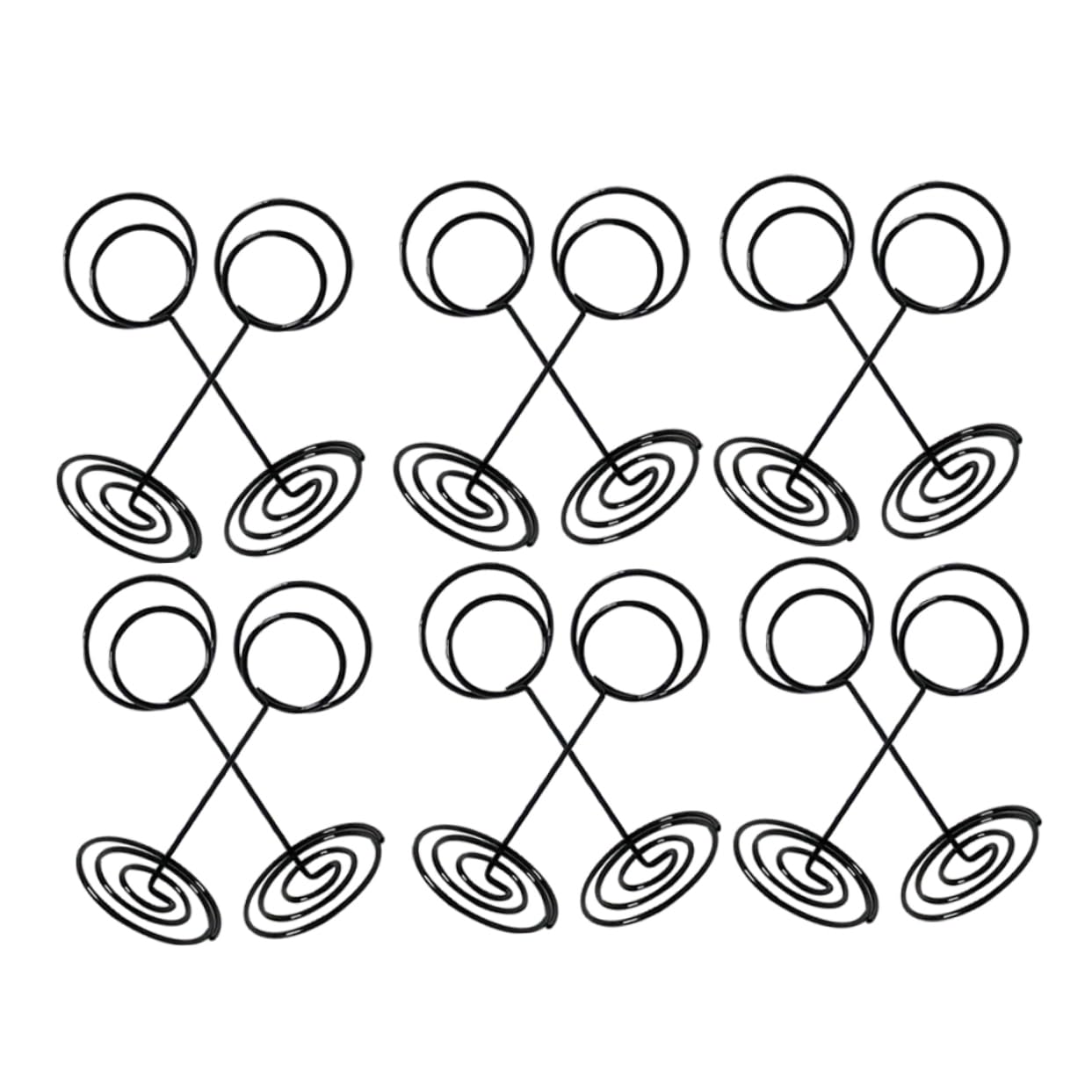 TOPPERFUN 60pièces Porte-Cartes De Table pour Mariage Support Photo Décoratif pour Numéros De Table Et Cartes De Nom Accessoire Polyvalent pour Événements Et Célébrations