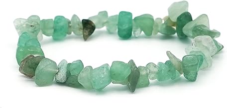 Miracles Minéraux Bracelet Perle Baroque Chips, Pierre Naturelle, création Artisanale française, Plus de 80 Choix