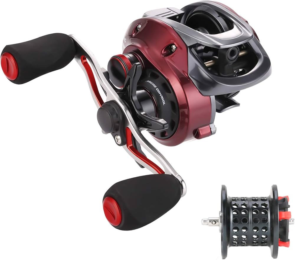 Amazon | SeaKnight レッドフォックスベイトキャスティングリール