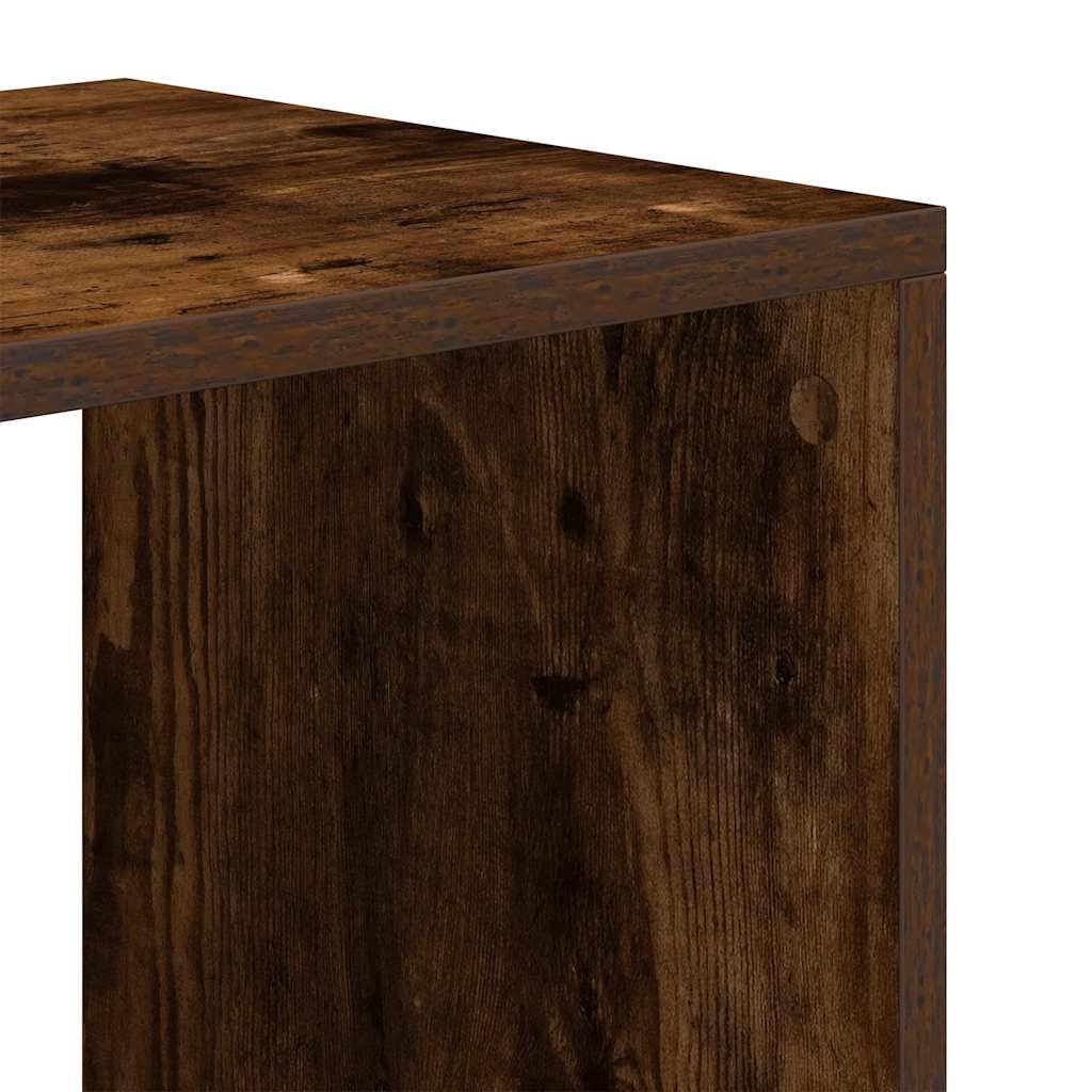 Generisch Bücherregal Räuchereiche 66x31x112 cm Holzwerkstoff,Möbel,Regalsysteme,Bücherregale Bücherschränke-860305