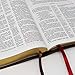 NKJV, Reference Bible, Classic Verse-by-Verse, Center-Column, Leathersoft, Brown, Red Letter, Comfort Print: Holy Bible, New King James Version