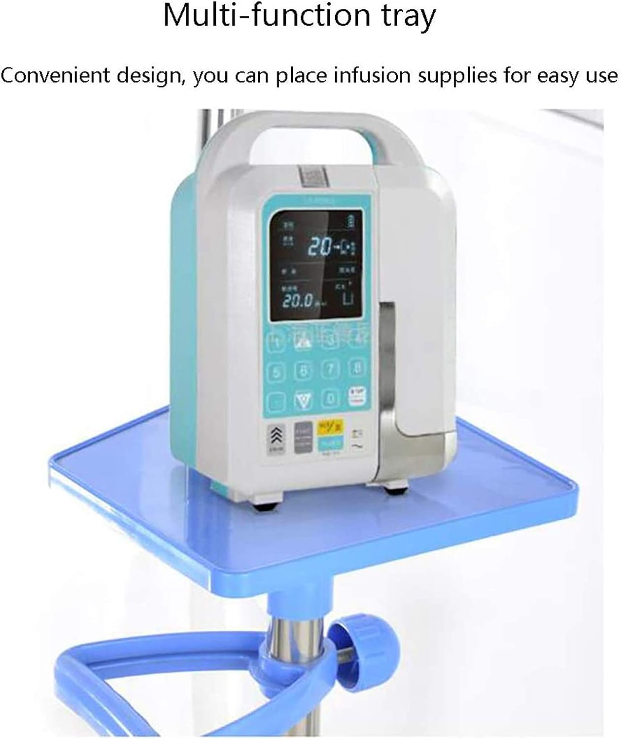 Soporte para suero Soporte para suero Soporte para suero Soporte para Goteo de Acero Inoxidable Soporte para infusión Soporte para infusión Plegable para Ancianos Hospital y clínica
