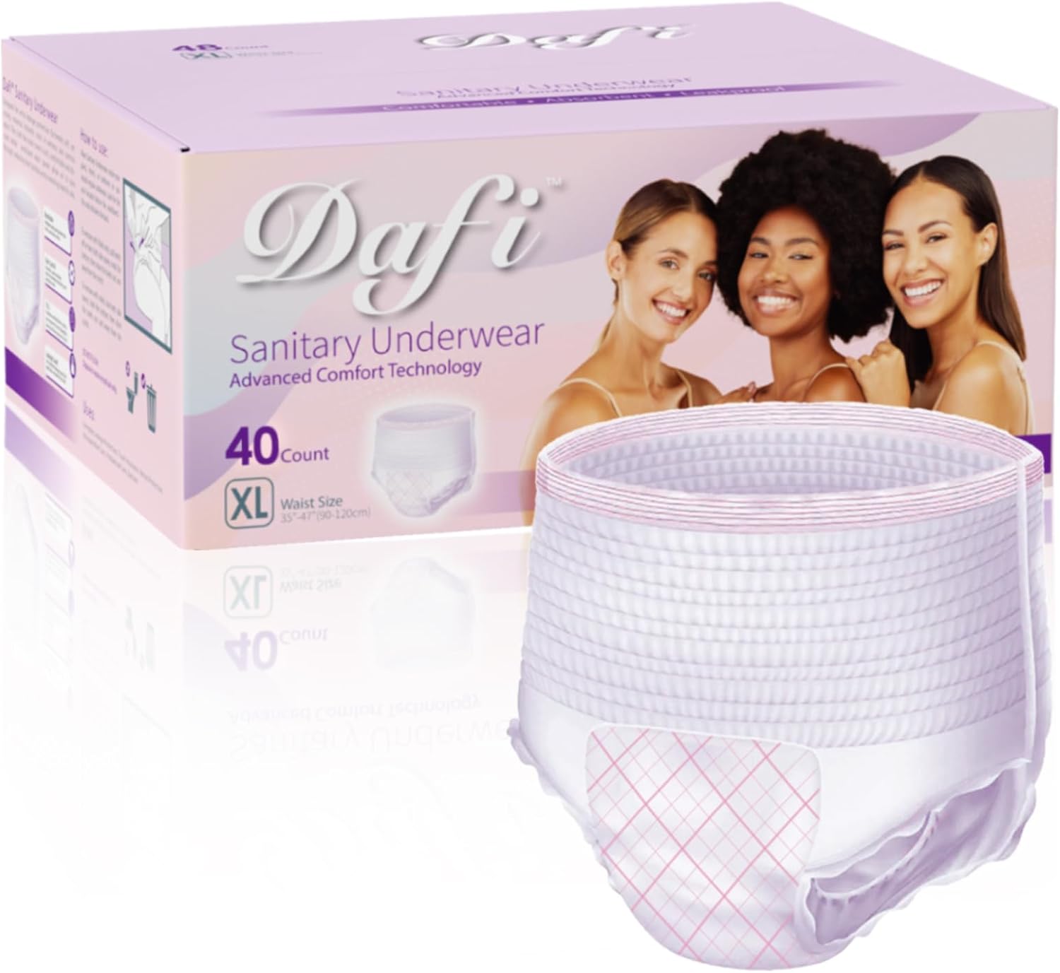 DAFI Menstrual Period & Postpartum Incontinence Underwear