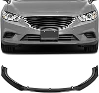 Vista 38 de SCITOO Difusor Separador Canard Parachoques Trasero Izquierdo Derecho Negro Brillante Faldón Alerón Inferior Labio de Parachoques Separadores