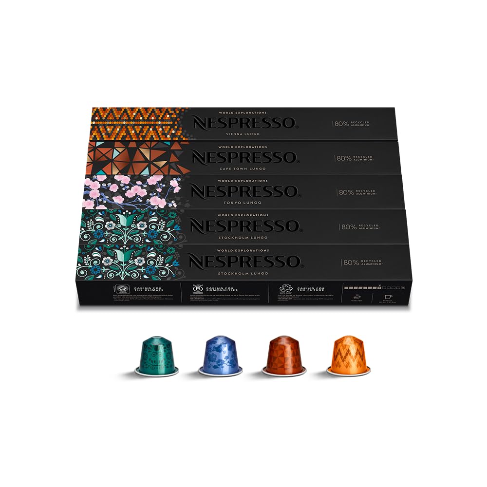 Cápsulas de Café Original Nespresso Lungo - 50 Cápsulas | Amazon
