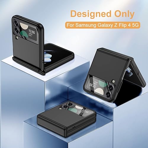 Miniatura 7 de Funda para Samsung Z Flip 4 Protección completa de bisagra Funda delgada para teléfono con protección de pantalla incorporada, protección de llave