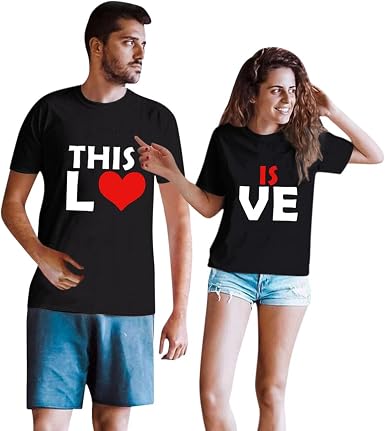Matching Couple Shirts for Him and Her 