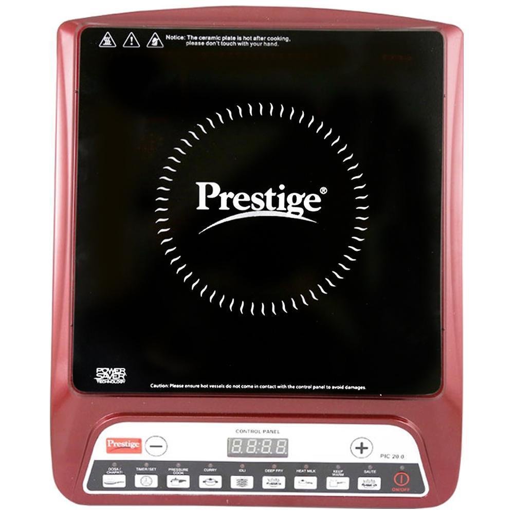 Prestige PIC 20 1200-Watt Induction Cooktop (Maroon)-image-6