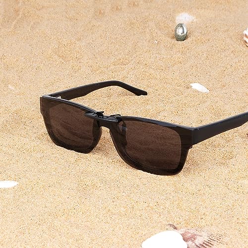 Image of Polarized CLIP-ON Sunglasses for Ray-Ban RB5268