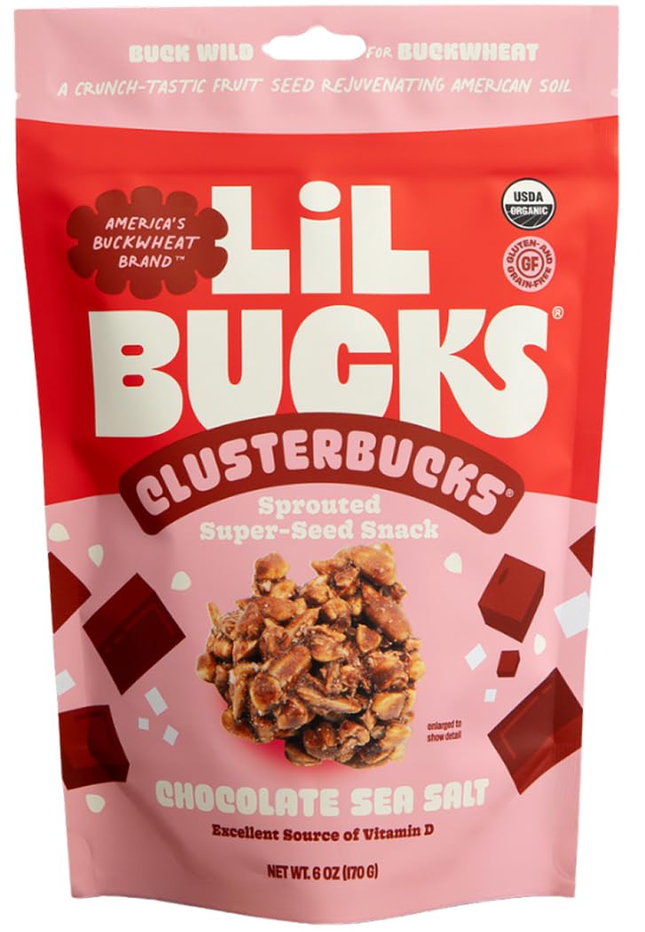 Lil Bucks - Clstr Og2 Bkwht Choc Rshi - CS of 6-6 OZ (Pack of 2)