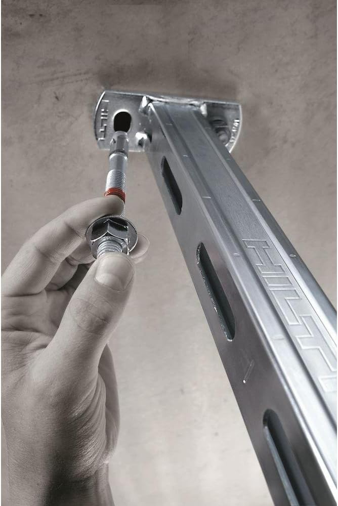 Hilti 387515 Kwik Bolt TZ Carbon Steel 1/2-Inch x 7-Inch Expansion Anchor, 20-Pack