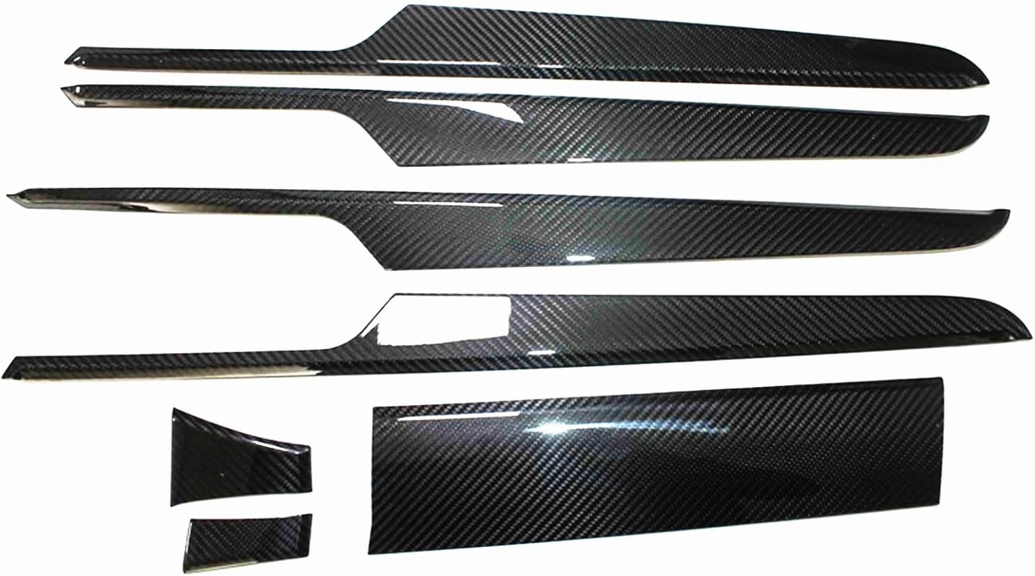 Fit For Porsche Macan 2015 2016 2017 2018 Carbon Fiber Interior Cover Trim Parts