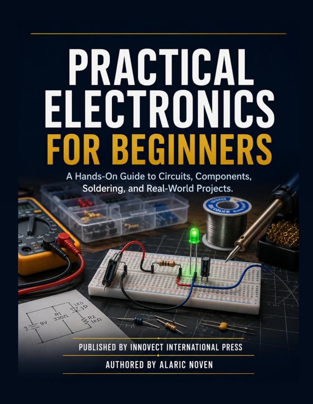 Practical Electronics for Beginners: A Hands-On Guide to Circuits, Components, Soldering, and Real-World Projects