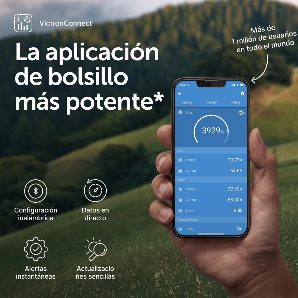 Victron Energy Orion-TR Smart 12/12-Voltios 18 amperios 220-Vatios Cargador CC/CC Aislado (Bluetooth)