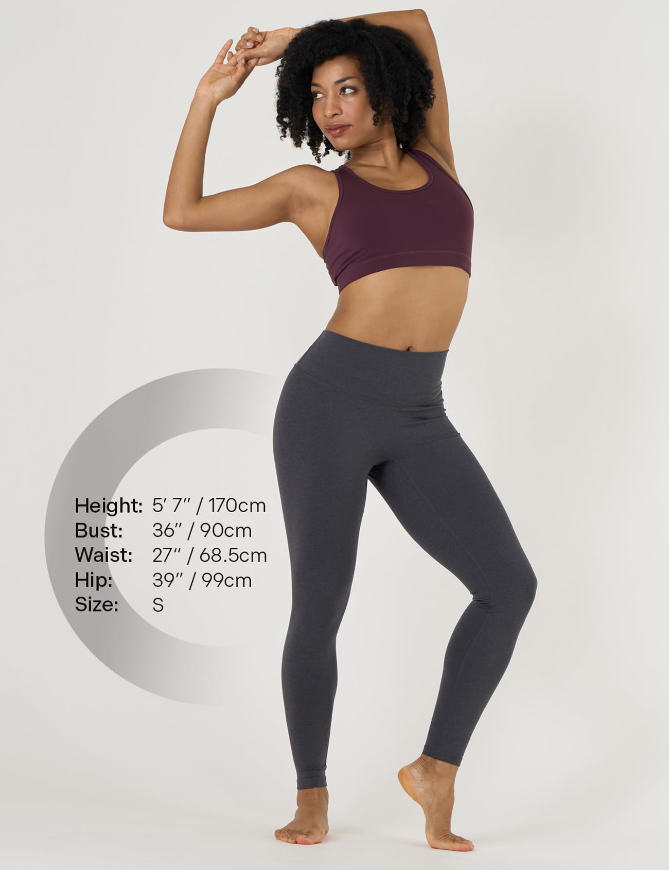 LAPASA Leggings Sportivi Yoga Donna L0A1/B1 - Pantaloni Lunghi Estivi Elasticizzati Tasche Laterali Opachi Vita Alta Push Up Contenitivi Aderenti Modellanti Snellenti Palestra Fitness Running