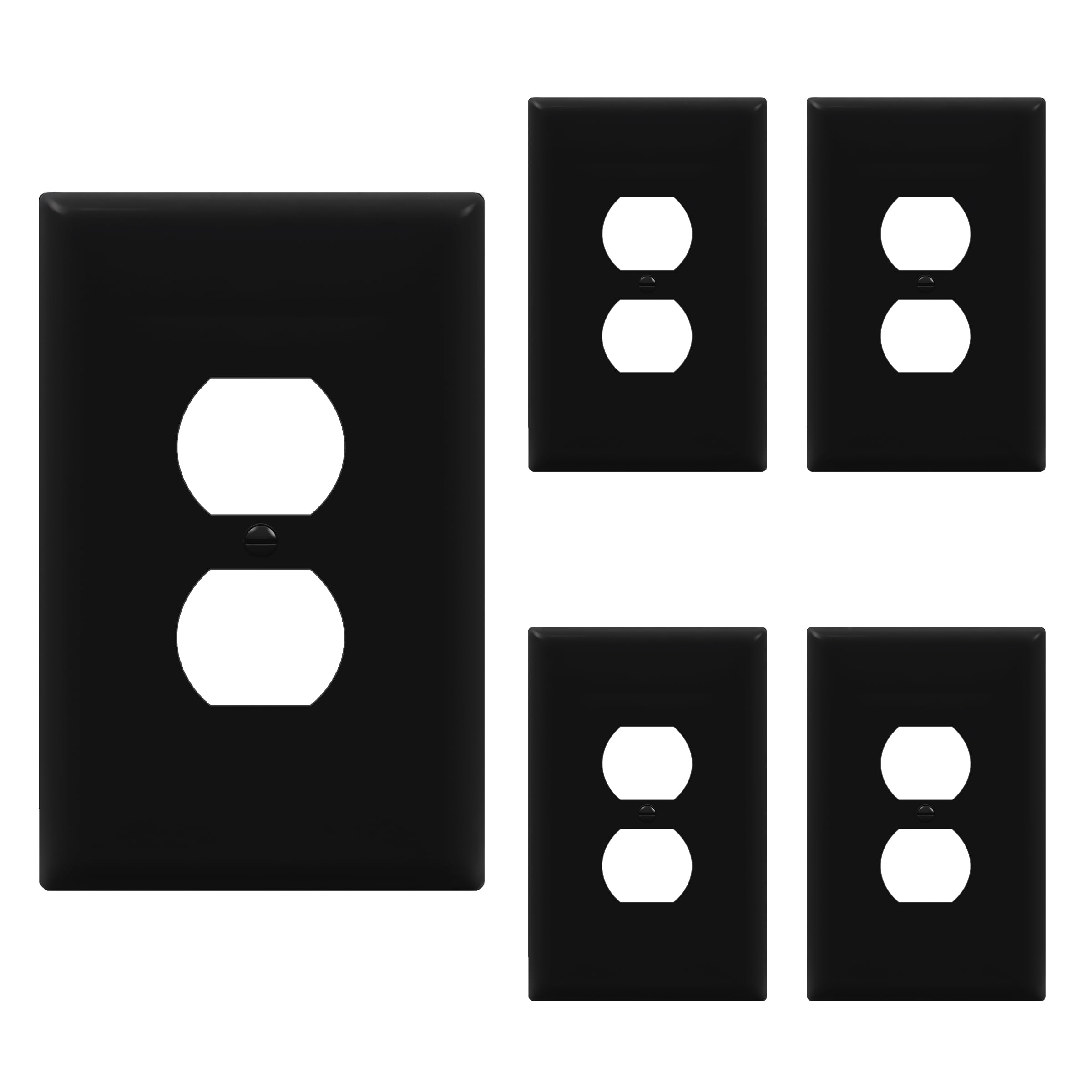 ENERLITES Jumbo Duplex Receptacle Outlet Wall Plate