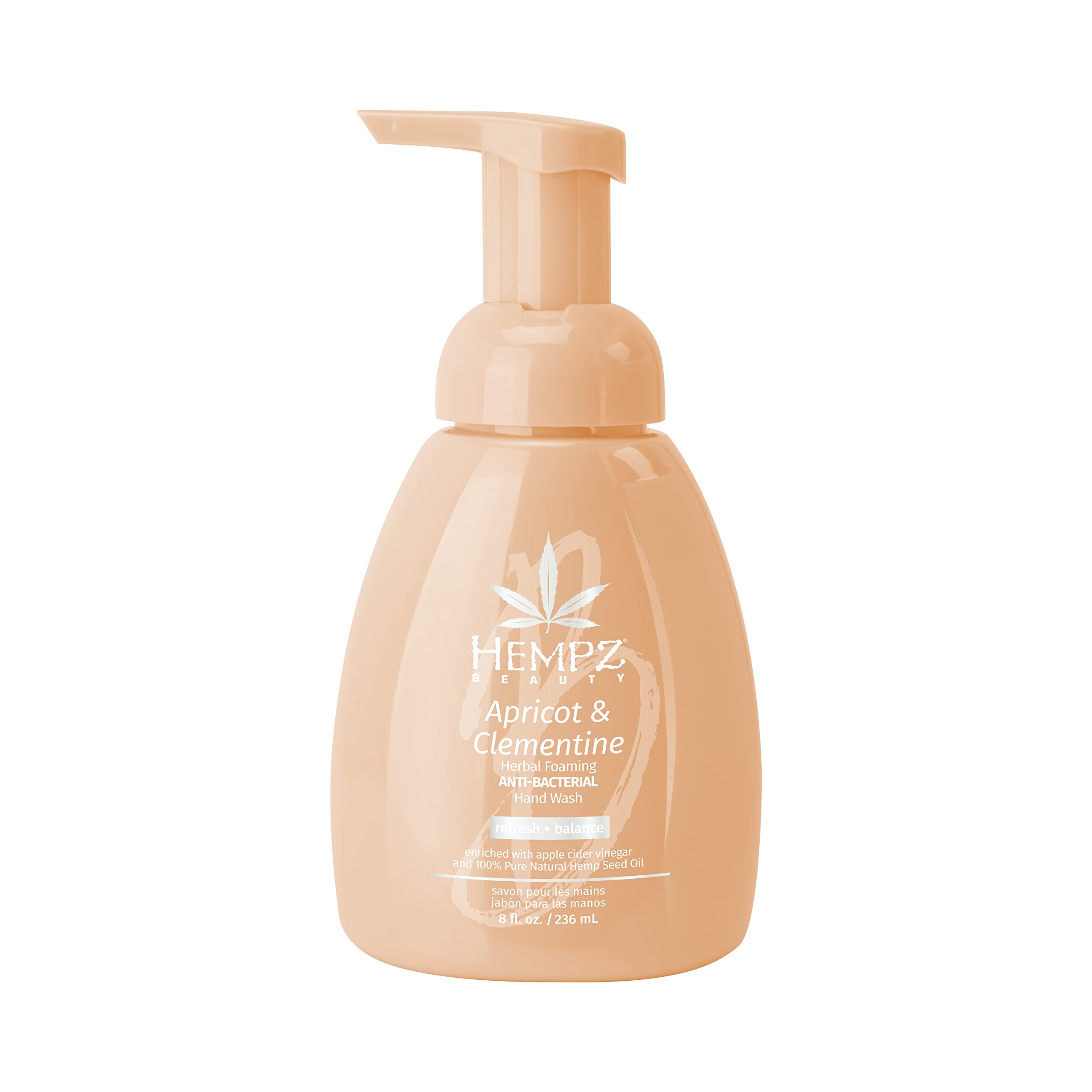 Amazon.com : Hempz Beauty Apricot & Clementine Hand Wash, 8oz