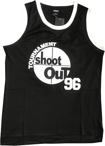 Men's Basketball Jersey 96 Tournament Shootout Jersey Size S-L Black Color