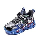 [amandpm] スニーカー キッズ 光る靴 男の子 女の子 ライトアップシューズ カラフルなライトアップシューズ 光る 靴ランキング 軽量 柔軟 滑り止め 裏起毛 通学 通勤 男女兼用 14.5cm-22.4cm