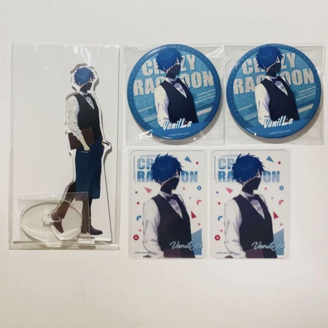Amazon.co.jp: CR Vanilla GIGO コラボカフェ アクスタ 缶バッジ